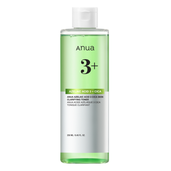 ANUA AZELAIC ACID 3 CICA SKIN CLARIFYING TONER 250ml ANUA AZELAIC ACID 3 CICA SKIN CLARIFYING TONER 250ml - Image 1